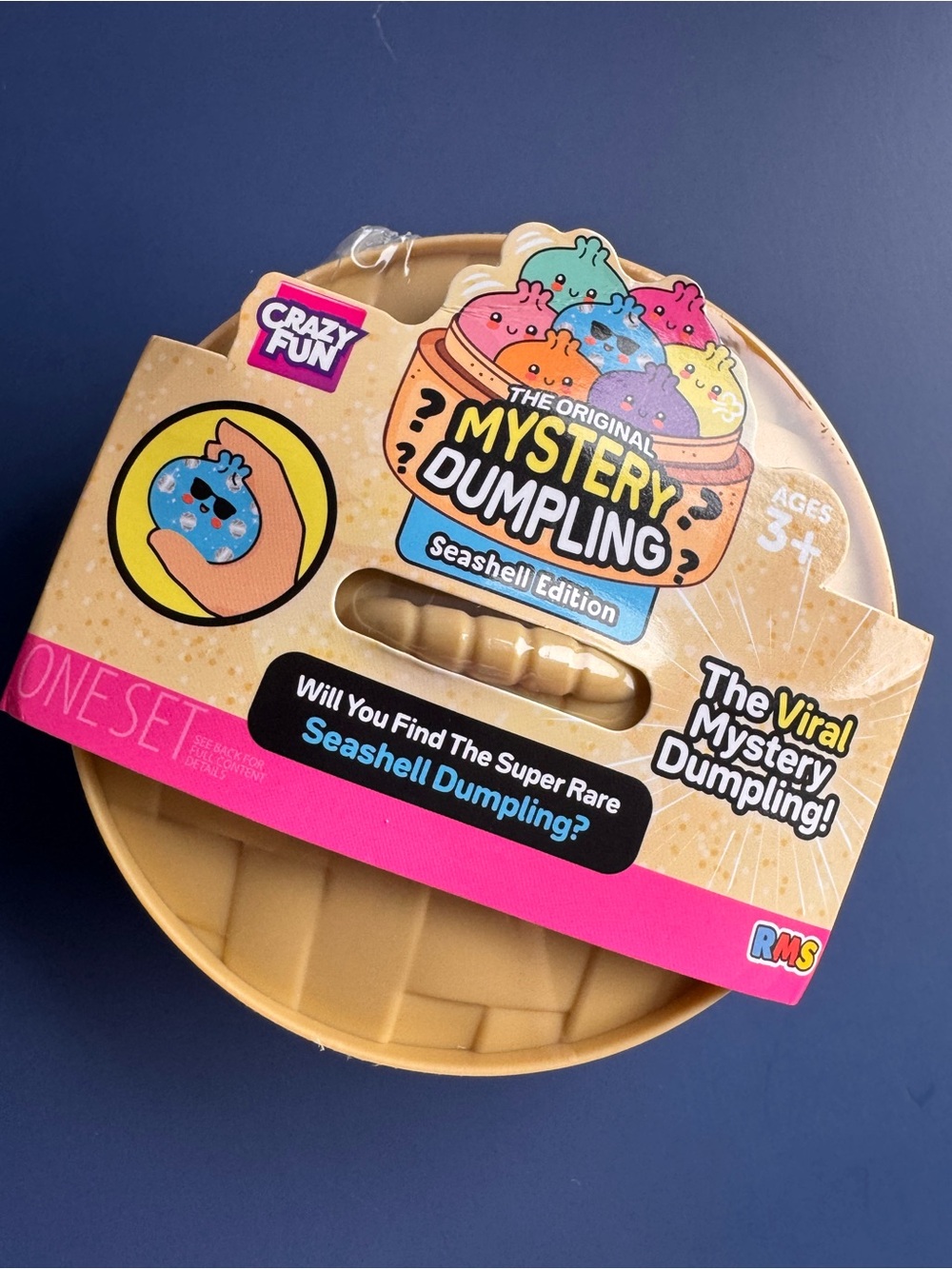 Mystery Dumpling Seashell Edition - Beige Seashell Container